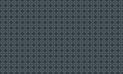 Abstract decorative geometric pattern background. Black Seamless pattern background.
