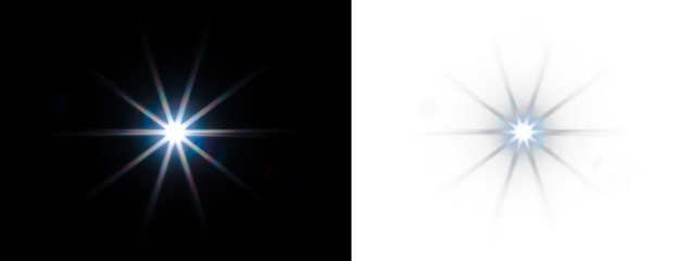 lens flare background. PNG