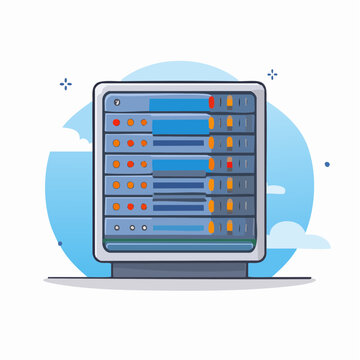 Cartoon Server Room Images – Browse 4,100 Stock Photos, Vectors, and ...