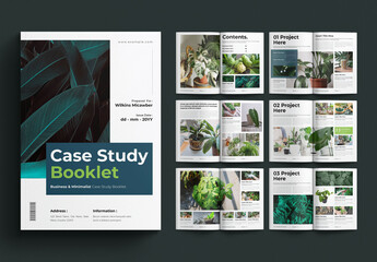 Case Study Booklet Template