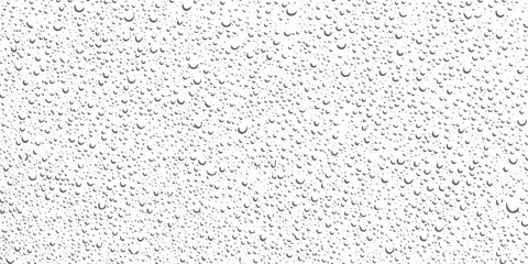 Grunge noise texture glass, Water drops texture overlay isolated vector design on white or transparent background,