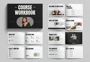 Course Workbook Template Landscape