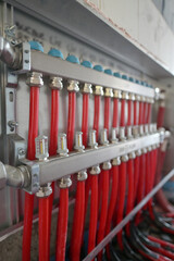 Distributor of central heating.