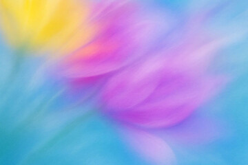 Floral  an artistic and abstract design. Created with Generative AI technology