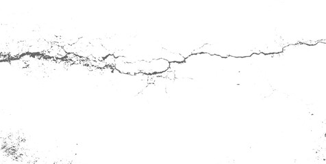 Grunge Textured Background in Black and White – Distressed Vintage Surface, High-Resolution Concrete Crack Texture transparent background.