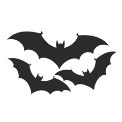 Halloween Bat Cute Cartoon Vector Illustration