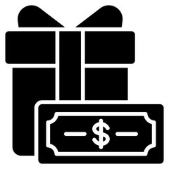 Obraz premium Gift Icon