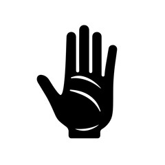 Obraz premium hand clipart, icon