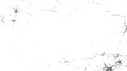 Wall distressed texture background. grunge concrete overlay texture, Surface cracked wall texture monochrome Vector grunge cracked texture Transparent background.