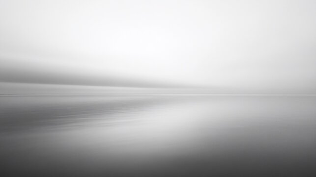 Soft flowing abstract black and white gradients creative design with a calm and minimal feel