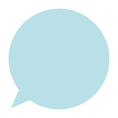 Speech bubble png sticker, transparent background