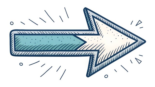 Glowing neon Abstract double arrow icon with left and right side animation background .