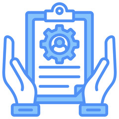 Obraz premium Job Description Icon