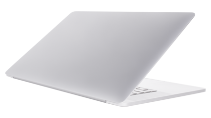 Laptop cover mockup png digital device