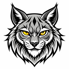 wolf head vector