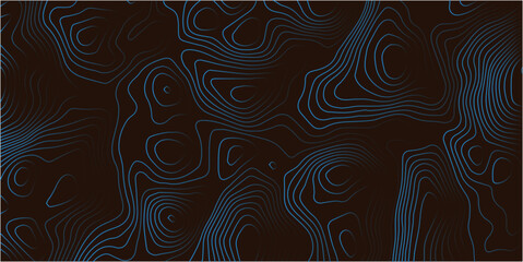 Minimal Abstract Terrain Contour Lines on Brown Background – Modern Topography Art Pattern for Creative Projects

