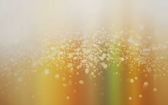 Soft focus abstract background with bokeh and warm autumn colors