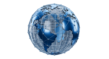 Global Globe Icon | World Connectivity & Internet