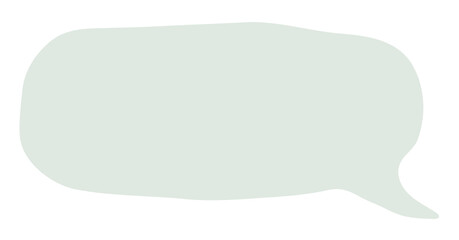 Speech bubble png sticker, transparent background