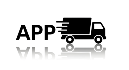 Fast delivery app icon
