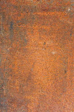 Grunge rusted metal texture, rust and oxidized metal background. Old metal iron panel