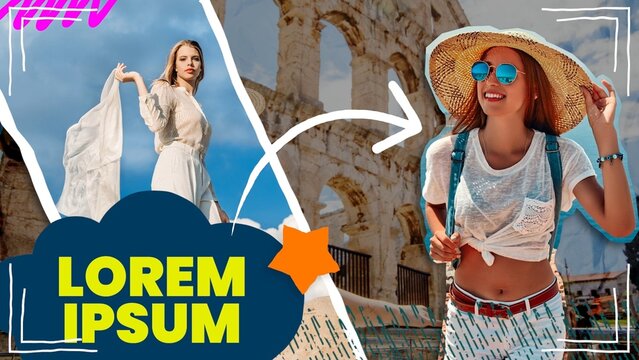 Trendy Scrapbook Photo Intro Opener