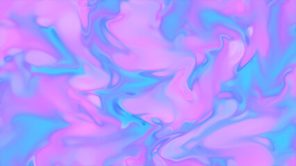 Obraz premium A holographic rainbow iridescent soft blue purple pink teal colors streaks gradient, blurry abstract pastel background 4k