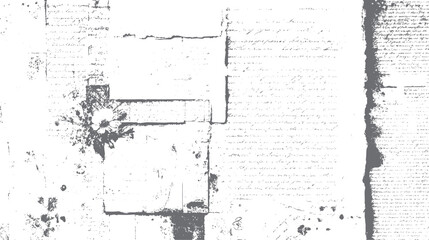 Vintage handwritten document texture seamless background. Aged paper with ink stains and old manuscript details. Antique surface design