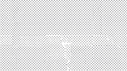 Abstract halftone dot grid seamless background texture. Monochrome pixelated retro pattern for modern design. High quality surface detail