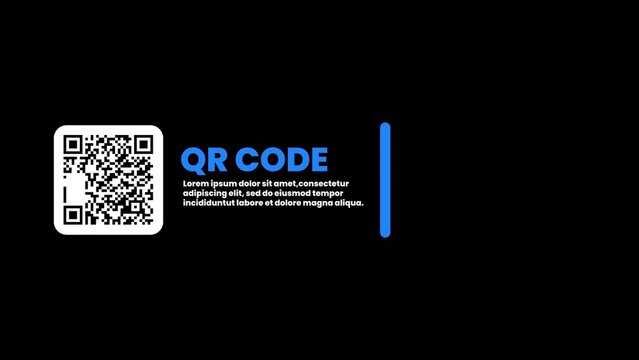 Trendy Bold QR Code Promotion Pop-Up