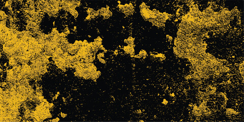 Abstract yellow and black background textured effect artistic pattern design suitable for decorative and conceptual purposes