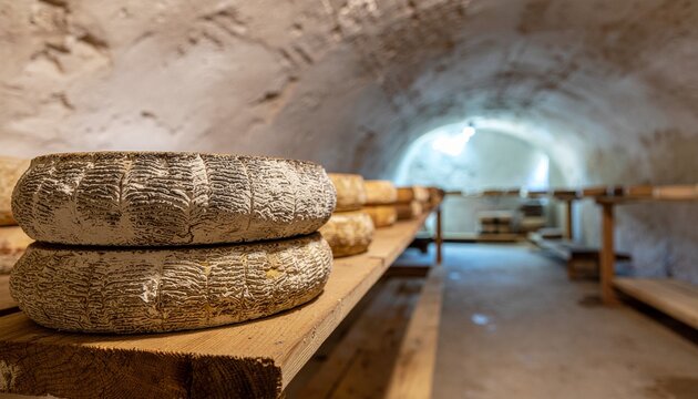 Bitto Storico (Italy, Lombardy)
An aged alpine cheese made from cow&rsquo;s milk and a small amount of goat&rsquo;s milk, matured in stone cellars with a cracked, golden-brown rind and a dense