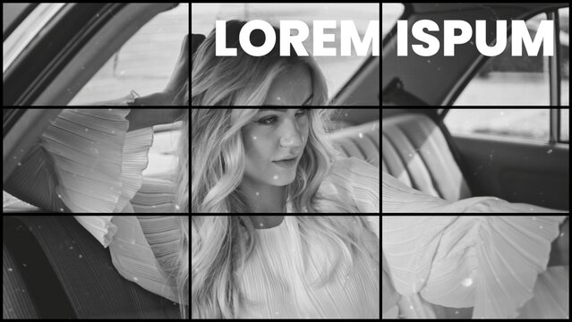 Black & White Old Multi Panel Modern Grunge Slideshow