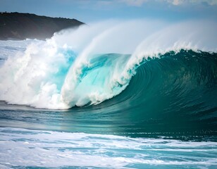 Fototapeta premium Powerful ocean wave