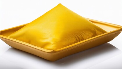 a yellow square isolated transparent background