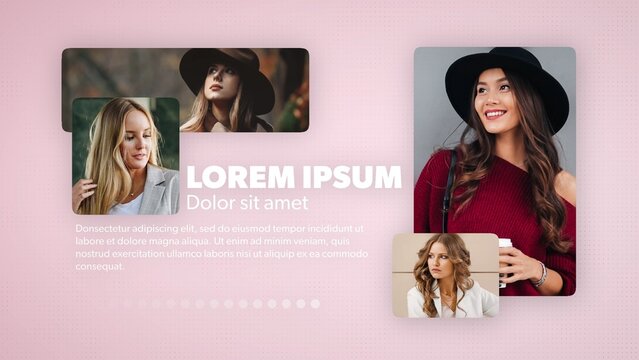 Pastel Trending Multi Panel Grid Collage Intro Opener