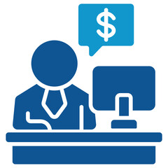 Financial Advisor Icon