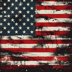 abstract american flag grunge background, abstract, american flag, usa, wallpaper, image, photo, grunge american background, grunge background with american flag, usa flag