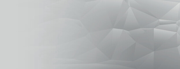 Obraz premium Geometric background with a gray background and polygonal texture. The background is smooth and modern with a gray color scheme. Modern abstract geometric minimal background vector