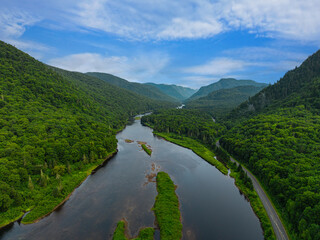 mountain river in the mountains