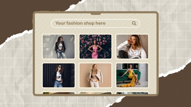 Urban Fashion Tablet Scrolling Website Intro Opener