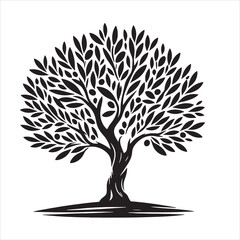 Naklejka premium Olive tree