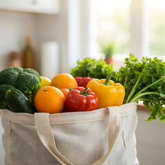 fresh vegetables in a basket