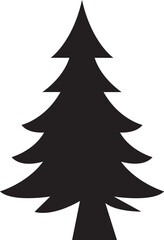 Christmas Tree icon.Pixel Perfect. For Mobile and Web. Contains such icons as Christmas Tree, Nature, Holiday, Christmas, Pine Tree, Winter.Vector illustration of pine silhouette.