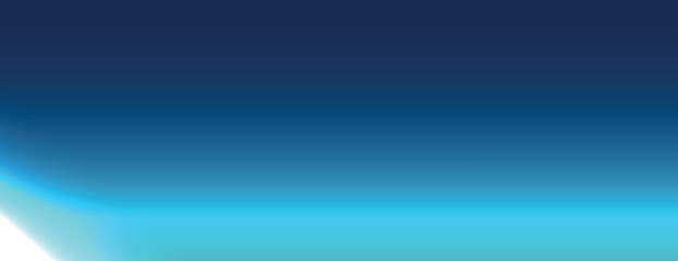 Gradient background with smooth blue tones. The background features a transition from dark blue to light blue, creating a serene atmosphere. Light leak background vector. Blue background.