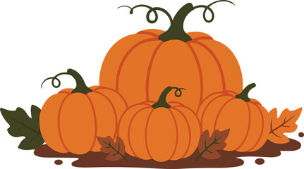  A simple pumpkin patch scene