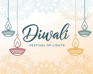 Diwali background, Creative happy diwali decorative diya illustration, Happy diwali post design, diwali or dipavali festival, Colorful happy diwali instagram post	