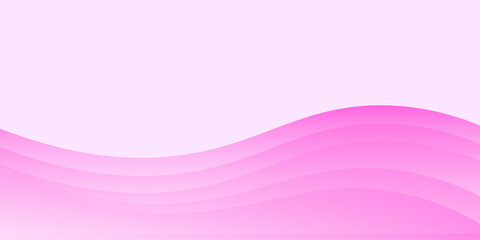 Papercut abstract background with pink colour smooth gradient. Modern trendy design in vector Illustration