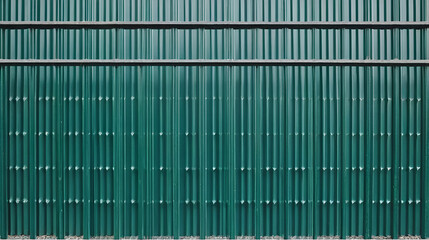 Vertical closeup shot of details on a metal fence