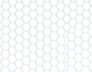 Naklejka premium Abstract hexagonal pattern on white background